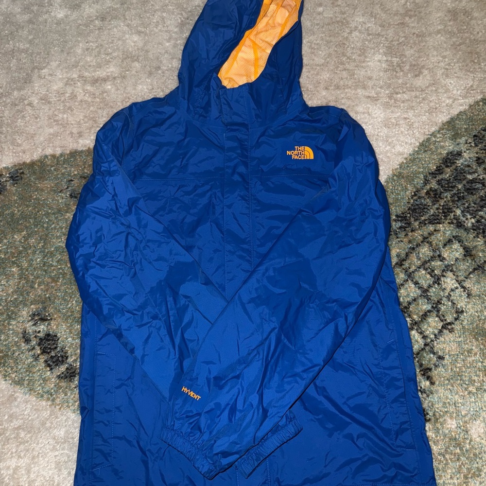 The North Face Vibrant Blue Rain Jacket